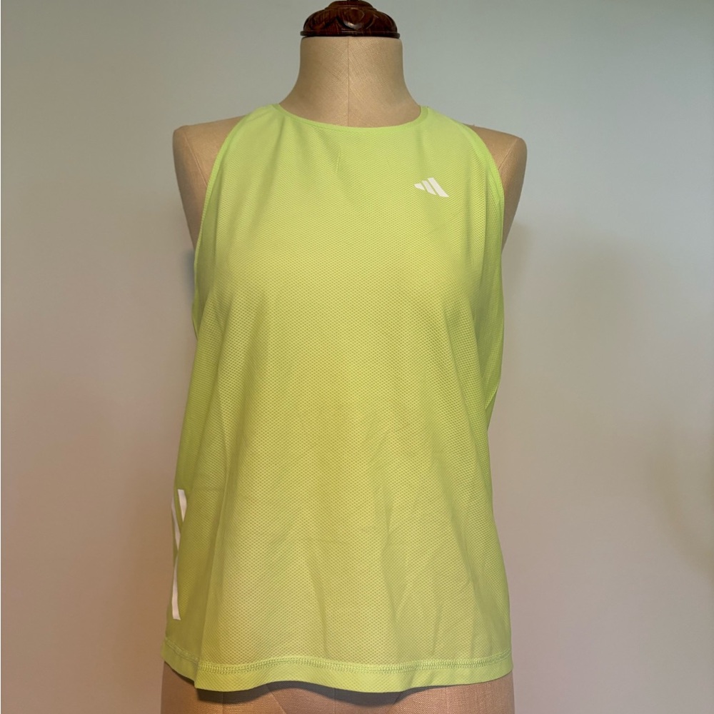 Adidas OTR Tank size Small pulse Lime Running Carrera New
